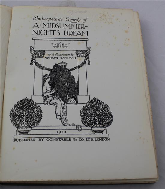 Heath Robinson, W - Shakespeares A Midsummer Nights Dream,